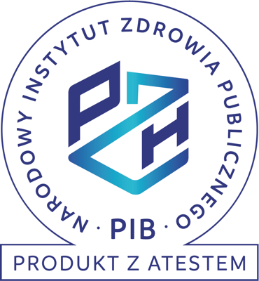 Produkt mit NIZP PZH – PIB Zertifikat